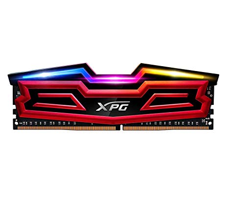 XPG Spectrix D40 RGB DDR4 3200MHz 16GB (2x8GB) 228-Pin PC4-19200 Desktop U-DIMM Memory Dual Retail Kit (AX4U320038G16-DRS)