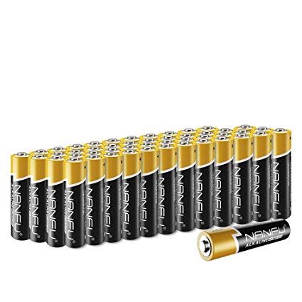 NANFU No Leakage Long Lasting AAA 48 Batteries [Ultra Power] Premium LR03 Alkaline Battery 1.5v Non Rechargeable Batteries for Clocks Remotes Games Controllers Toys & Electronic Devices …