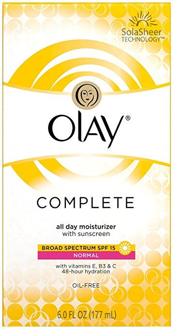 Olay Complete All Day UV Moisturizer, SPF 15, Normal Skin - 6 oz