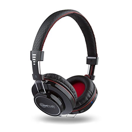 NoiseHush BT700-12267 Freedom Bluetooth Headphones with Mic - Black