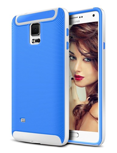 Galaxy S5 Case, Coolden® Ultra Exact Fit Defender Shield Soft Interior Samsung S5 Hard Case Non-slip Grip Cover Slim Rugged Flexible Armor for Samsung Galaxy S5 - Blue