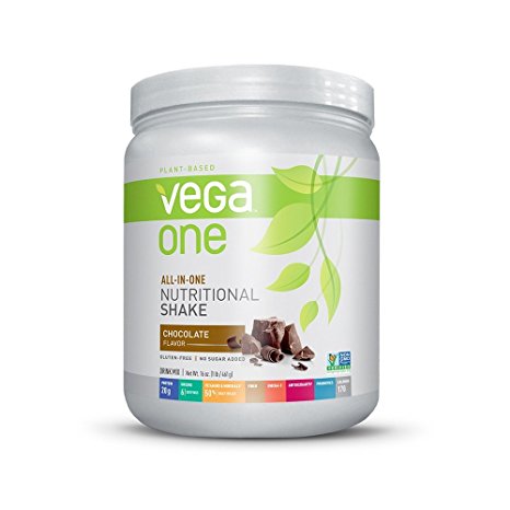 Vega One All-in-One Nutritional Shake, Chocolate, 16 Ounce