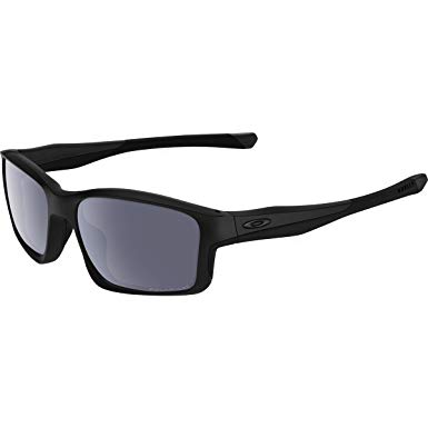 Oakley Men's Asian Fit Chainlink OO9252-11 Polarized Rectangular Sunglasses