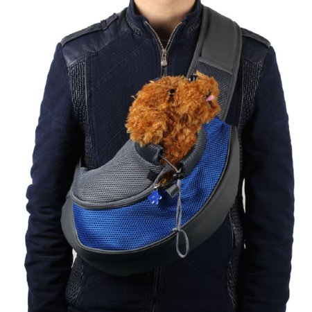 Mokingtop Pet Dog Cat Puppy Carrier Mesh Travel Tote Shoulder Bag Sling Backpack