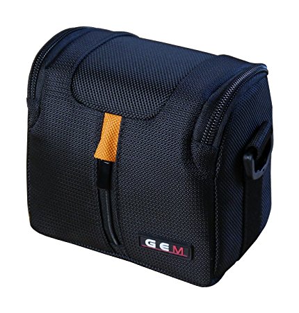 GEM Compact Case for Sony Alpha a5000, a5100, a6000, ILCE5000L and Attached Lenses Up to 16-50mm