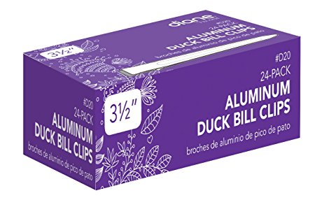 Diane Aluminum Duck Bill Clips (24 per pack)