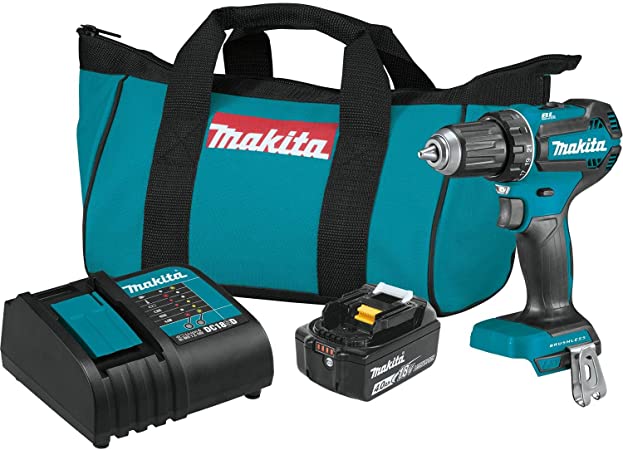 Makita XFD13SM1 18V LXT® Lithium-Ion Brushless Cordless 1/2" Driver-Drill Kit (4.0Ah)