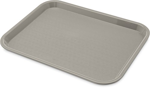 Carlisle CT101423 Café Standard Cafeteria/Fast Food Tray, 10" x 14", Gray