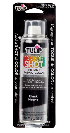 Tulip ColorShot Instant Fabric Color 3oz. Black