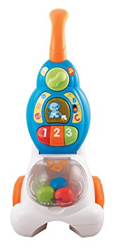 VTech Pop and Count Vacuum Push Toy