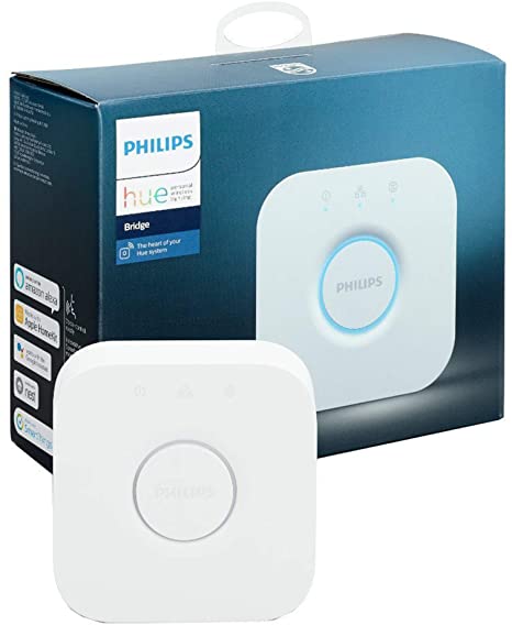 Philips Hue Bridge. Smart Home Automation Works with Alexa, Google Assistant and Apple Homekit