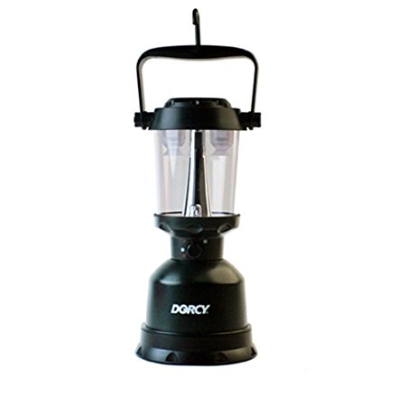 Dorcy 400-Lumen Waterproof Floating Outdoor Twin Globe LED Lantern with Hanger Hook and Handle, Green (41-3108)