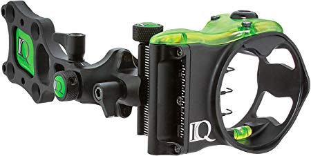 IQ Bowsight Micro 3 or 5 Pin Compound Bow Archery Sight with Retina Lock Technology - Left and Right Hand