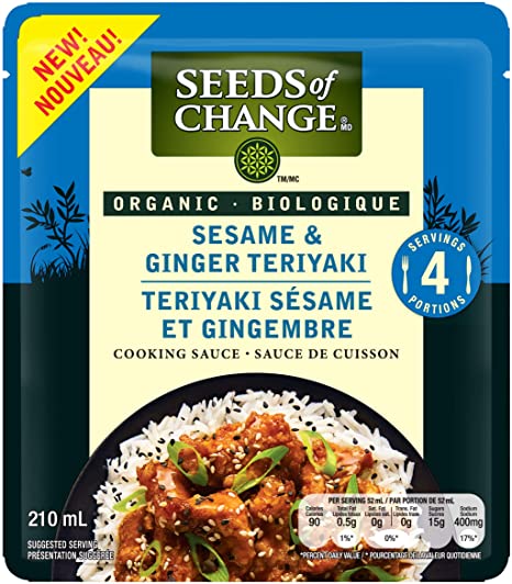 Seeds of Change Teriyaki Cooking Sauce, 1 Count