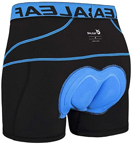 BALEAF Men's Bike Cycling Underwear Shorts 3D Padded Bicycle MTB Liner Mountain Shorts