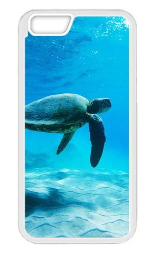 Cunghe Art iPhone 6S 4.7 Inch Soft Case Custom Designed White Rubber Phone Cover Case For iPhone 6S 4.7 Inch With Turtle Sea Ocean Animal TPU Phone Case