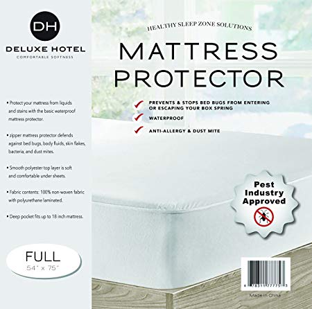 Ultimate Bed Bug Blocker Zippered Mattress Protector (Full)