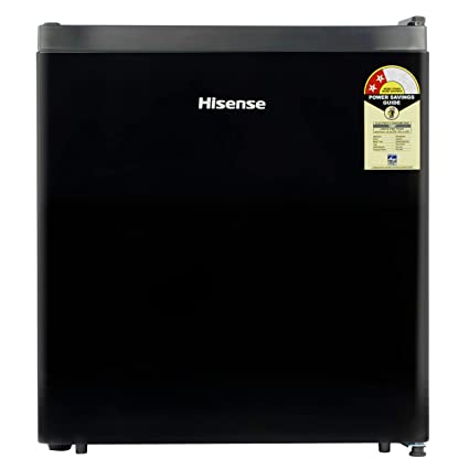 Hisense 46 L 2 Star Direct-Cool Single Door Mini Refrigerator (RR46D4SBN, Black)