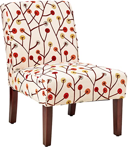 Dorel Living Teagan Armless Accent Chair