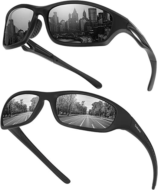 Duduma Polarized Sports Sunglasses for Men Women Running Cycling Fishing Golf Driving Shades Sun Glasses