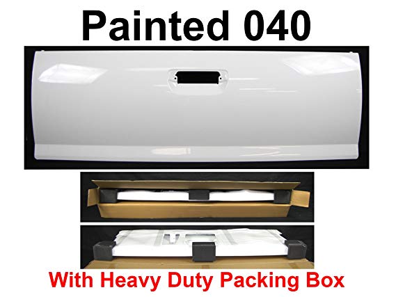 TAILGATE SHELL PAINTED SUPER WHITE 040 TO1910100 FOR 2005-2015 TOYOTA TACOMA
