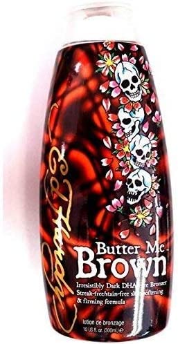 Ed Hardy Butter Me Brown Indoor Tanning Bed Lotion Bronzer 10 Oz by Ed Hardy