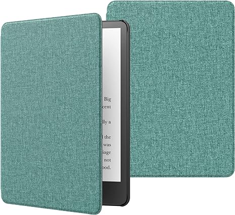 MoKo Case for 6.8" Kindle Paperwhite (11th Generation-2021) and Kindle Paperwhite Signature Edition, Lightweight Shell Cover with Auto Wake/Sleep for kindle Paperwhite 2021 E-Reader, Green