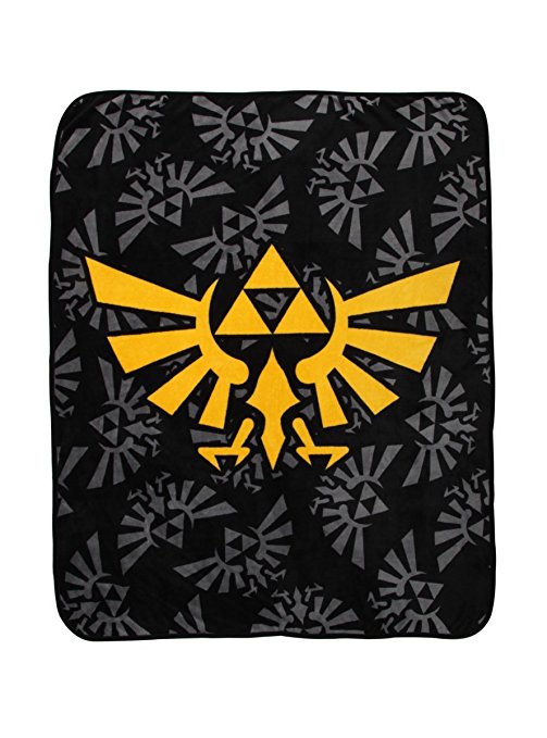 The Legend Of Zelda Logo Throw Blanket