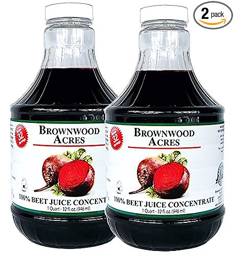 Beet Juice Concentrate "Cold Filled" 2 QUARTS 64 Day Supply - Price Includes Shipping