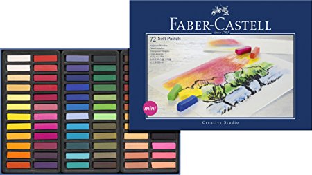 Faber-Castel FC128272 Creative Studio Soft Pastel Crayons (72 Pack), Assorted
