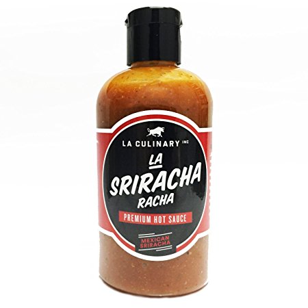 LA CULINARY Authentic Mexican Asian Fusion Hot Sauce Chili Sriracha (La Sriracha Racha Macha 8oz)