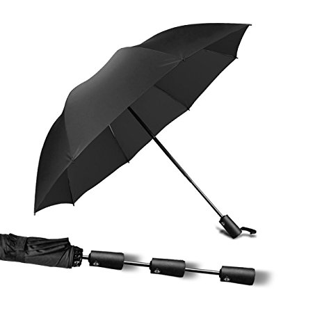 Doryum Automatic Travel Umbrella with Safe Auto Lock Design Windproof Folding Umbrella