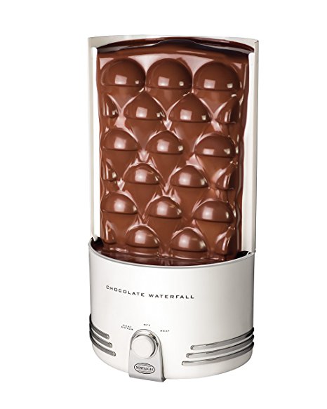 Nostalgia CWF48WT 3-Pound Capacity Chocolate Fondue Waterfall