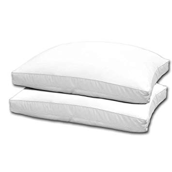 Hotel Grand Blue Ridge Bedding, 1000 Thread Count Egyptian Cotton Pillow Pack