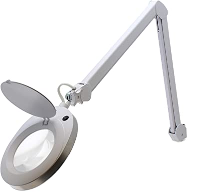 Aven ProVue Superslim LED Magnifying Lamp, 5 Diopter [2.25x]