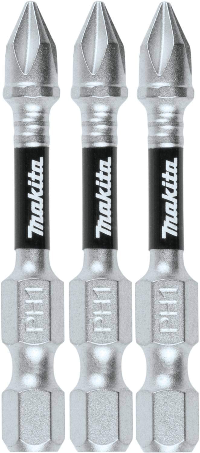 Makita E-00767 Impact XPS™ #1 Phillips 2" Power Bit, 3/pk