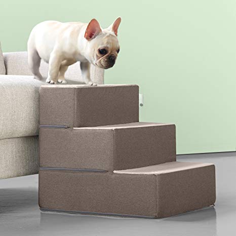 Zinus Easy Pet Stairs, Sand