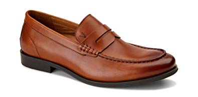 Vionic Men's Spruce Snyder Loafer - Leather Loafers with Concealed Orthotic Arch Support