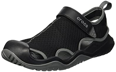 crocs Men Swiftwater Mesh Deck Sandal M