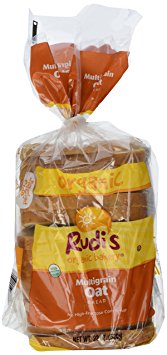 Rudi's Organic Multigrain Oat Bread, 22 Ounce (Frozen)