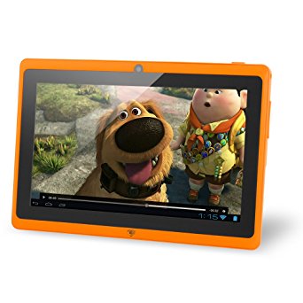 Vuru JR. 8GB 7" Tablet, Android Jellybean 4.1, Dual Camera, 3G Capable, Dual Core 1.2 GHz- Orange