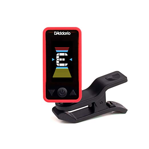 Planet Waves PW-CT-17RD Eclipse Headstock Tuner, Red