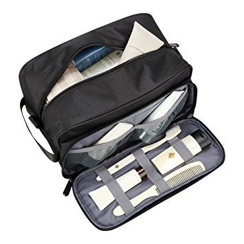 Waterproof Travel Toiletry Bag for Traveling Large Shaving Bag Dopp Kit