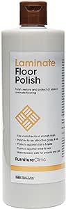 Laminate Floor Polish - Polishes to a Glossy Sheen - Protects Against Stains - Fills Scratches and Reduces Wear & Tear – For All Types of Laminate Flooring - 500ml