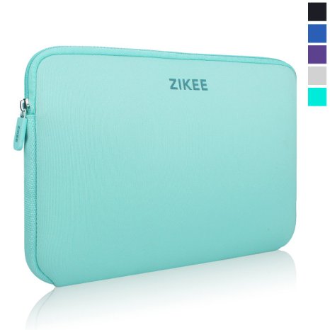 Zikee Laptop Sleeve Case Bag 13 13.3 14 inch Neoprene Water resistant Notebook Computer Briefcase Carrying Cover,Acer Chromebook 14/Asus Zenbook UX305UA&Asus VivoBook E403SA/Dell/Lenovo/HP stream 13.3