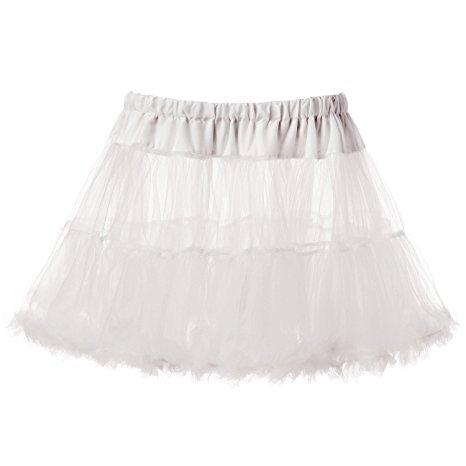 Sarahbridal Women A-Line Muiti-Color Short Petticoat Crinoline 12019