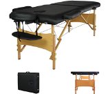 Black Portable Massage Tablethe most fully featured and economical massage table package available anywhereideal for professional therapists therapy stundents and home users alike
