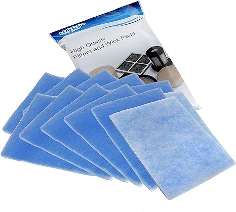 HQRP 12-Pack Polyester Filters Compatible with BetterVent Indoor Dryer Vent ADR1BVC