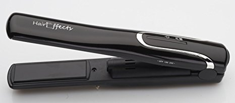 HFX CORDLESS USB RECHARGEABLE HAIR STRAIGHTENERS (Black)