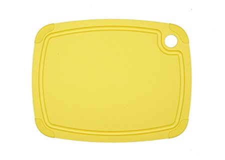 Epicurean Recycled Poly Cutting Board, 14.5-Inch by 11.25-Inch, Yellow